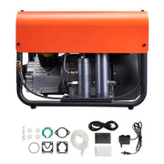 Load image into Gallery viewer, SucceBuy PCP Air Compressor 4500PSI/30Mpa Diving Scuba Tank Double-Cylinder Auto Stop with External Water & Fan Cooling System - AMOCART