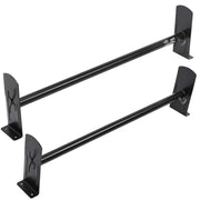 Bild in Galerie-Viewer laden, Amocart Van Roof Ladder Rack 2/3 Bars Alloy Steel Roof Racks 500/750 LBS Capacity Rain-Gutter Roof Rack Van Ladder Rack for Van
