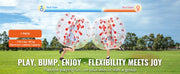 Bild in Galerie-Viewer laden, Amocart 4FT/1.2M Inflatable Bumper Ball Body Sumo Zorb Balls for Teen & Adult 0.8mm PVC Bubble Balls Bumper Bopper Toys