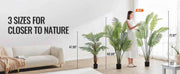 Load image into Gallery viewer, Amocart Artificial Palm Tree 4/5/6 FT Faux Plant Secure PE Material & Anti-Tip Tilt Protection Low-Maintenance Plant for Home