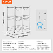 Load image into Gallery viewer, Amocart 3/4/5 Tiers Water Jug Holder Iron Water Bottle Holder Double/Single Row Easy Installation for Kitchen Office Livingroom