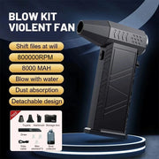 Load image into Gallery viewer, 800,000RPM Air Blower New X9 Turbo Fan Upgrade Rechargeable Blower Brushless Turbo Fan Portable Dust Blower Electric Dryer