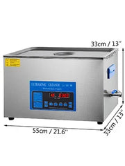 Charger l'image dans la visionneuse de galerie, 【Premium】SucceBuy 22L Ultrasonic Cleaner 28/40khz Dual Frequency Ultrasonic Cleaner 304 Stainless Steel w/ Heater Timer for Jewe