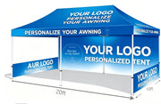 Load image into Gallery viewer, Outdoor Custom Gazebo Advertising Party Folding Personalized Pop Up Vendor Tent Business Tents for Trade Show Events Advertising
