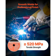 Load image into Gallery viewer, Amocart Flux Core MIG Welding Wire E308LFC-O 0.03in with Low Spatter for All Position Arc Welding Self-Shielded for Outdoor Use