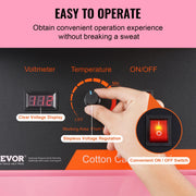 Load image into Gallery viewer, SucceBuy Electric Cotton Candy Machine Candy Floss Maker Commercial Cotton Candy Machine w/ Stainless Steel Bowl and Sugar Scoop - AMOCART