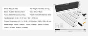 Load image into Gallery viewer, Amocart Drywall Skimming Blade Set 10/16/24/32/40 inch Skimming Blades + 34-81.6 in Extension Handle Pole Stainless Steel Knife