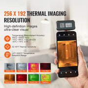 Load image into Gallery viewer, Amocart Thermal Imaging Camera 256 x 192 IR Resolution Infrared Thermal Imager 25Hz Refresh Rate Thermal Camera for Android