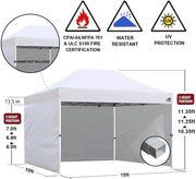 Load image into Gallery viewer, 10x15 Pop Up Canopy Tent, Commercial Gazebo with 4 Walls, UV & Water Resistant, Heavy Duty Outdoor Shelter