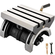 Load image into Gallery viewer, Amocart Tilting Milling Table Adjustable Rotary Worktable Machine with 3 T-Slots a Crank Handle Heavy Duty for Grinding Milling
