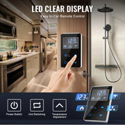 Load image into Gallery viewer, RV Tankless Water Heater Instant Shower 15 x 15 in Optimized Comfort Performance Hot Water Ideal for RVers' Family