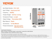 Load image into Gallery viewer, SucceBuy Digital Converter 5/7.5/10HP Single Phase to 3 Phase Converter Phase Shifter for Residential Light Commercial Use - AMOCART