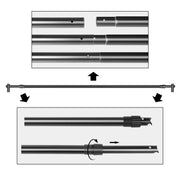 Load image into Gallery viewer, SucceBuy 3x2.4M Backdrop Background Stand Adjustable Telescopic Backdrop Banner Stand for Photocall Video Wedding Event Party