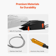 Bild in Galerie-Viewer laden, 【From China】Amocart Flex Shaft Grinder 1000W 1200W Electric Flex Shaft Rotary Tool Carver Hanging Grinding Machine For Buffing