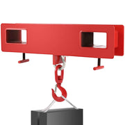 Load image into Gallery viewer, SucceBuy Forklift Lifting Hoist Swivel Hook Mobile Crane 4400 lbs 2 Ton Lift Mobile Crane Attachments for Garage Workshop