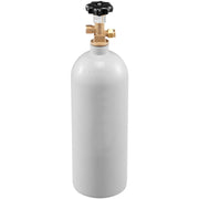 Load image into Gallery viewer, Amocart 5 Lbs CO2 Tank Aluminum Gas Cylinder Brand New CO2 Cylinder with Gray Spray Coating CO2 Tank with CGA320 Valve