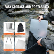 Load image into Gallery viewer, Amocart 50" 12" Complete Sluice Box Gold Panning Kit Aluminum Alloy Gold Mining Equipment 23/16 PCS Gold Prospecting Kit