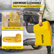 Load image into Gallery viewer, Amocart Flood Barrier Reusable PVC Water Soft Folding Diversion Tubes Bags Lightweight Hydro Excellent Waterproof Flood Barrier