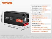Load image into Gallery viewer, SucceBuy Modified Sine Wave Inverter 1500W / 3000W / 5000W Power Inverter for Home Devices Home Appliances Household Equipment - AMOCART