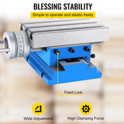 Load image into Gallery viewer, SucceBuy Milling Working Table 7.3 X 4 Inch Worktable Compound Slide Table for All Drill Stands Bench Drilling Milling Machine
