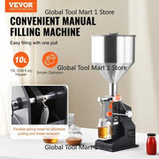 Charger l'image dans la visionneuse de galerie, Amocart A03 5-50ml/5-100ml Manual Liquid Filling Machine Paste Bottle Filler Adjustable with Hopper for Juice Shampoo Honey