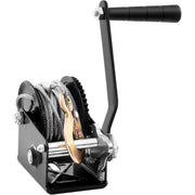 Load image into Gallery viewer, SucceBuy Hand Winch Heavy Duty Rope Crank with 33 ft Steel Wire Cable and Two-Way Ratchet for Trailer Boat or ATV Towing - AMOCART