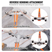 Load image into Gallery viewer, SucceBuy Pipe Tube Bender Ratcheting Reverse Tubing Bending Tools w/ 7 Dies Pipe Cutter for Air Conditioning Refrigerator Repair