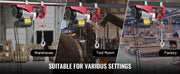 Load image into Gallery viewer, SucceBuy 1320 lbs Electric Hoist Crane with 328 ft Wireless 40 ft Single Cable Lifting Height Electric Lift Hoist for Factory