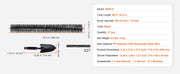 Load image into Gallery viewer, Amocart Gutter Brush 30 Ft Total Length 4.33 in Diameter Gutter Cleaning Tools Ground-Level Gutter Brush Leaf Guard for Gutters