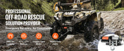 Bild in Galerie-Viewer laden, Amocart 2000lbs Electric Car Winch ATV/UTV Steel Cable Winch with Wired Remote Control for Towing Off-Road Vehicle Jeep Truck
