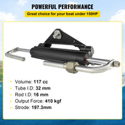 Load image into Gallery viewer, SucceBuy Hydraulic Steering Cylinder 150HP HC4645H Front Mount Hydraulic Outboard Marine Steering Cylinder Fit for Boat Steering
