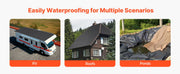 Load image into Gallery viewer, Amocart Roll Rubber Roofing, Weather Resistant Flexible Roof Material for Long Lifespan