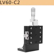 Load image into Gallery viewer, Z Axis LV40/50/60/80 Sliding Table Manual Displacement Vertical-lift Fine Tuning Platform Cross Guide Linear Stage Sliding