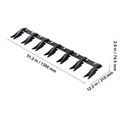 Load image into Gallery viewer, SucceBuy Bucket Tooth Bar Heavy Duty Tractor Bucket Teeth Bar for Sub-Compact Tractor Loader 4560 lbs Load-Bearing Capacity - AMOCART