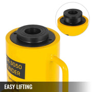 Load image into Gallery viewer, Amocart 20T/30T/60T Hollow Plunger Hydraulic Cylinder Jack Single Acting Ram Cylinder 100mm Heavy Duty Lifting Tool