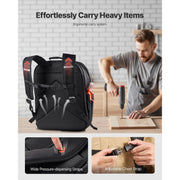 Load image into Gallery viewer, Amocart 45 Pockets Tool Backpack Tool Bag Reinforced Fabric Base Electrician Plumber Repairman Maintenance Worker Tool Bags