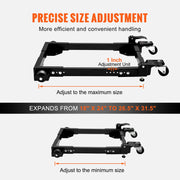 Load image into Gallery viewer, SucceBuy 1500 lbs Washing Machine Fridge Stand Adjustable Base Movable with Swivel Wheels for Laundry Dryer Washer Refrigerator - AMOCART