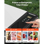 Load image into Gallery viewer, Succebuy 15-55L Portable Cooler Electric Compressor 12V/24V DC 110-240V AC Freezer Refrigerator for Home