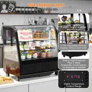 Load image into Gallery viewer, Amocart Refrigerated Display Case Countertop Pastry Display Case LED Lighting TURBO Cooling Frost Free Air Cooling
