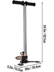 Load image into Gallery viewer, SucceBuy 3 Stage PCP Pump + Pressure Gauge 4500PSI Tire Kayak Ball Inflatable Air Gun Filling Stirrup High Pressure Hand Pump