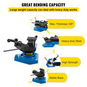 Load image into Gallery viewer, SucceBuy Universal Metal Bender SBG-40 Multifunction Spiral Steel Plate Round Square Flat Bar Bending Tool for Metal Production