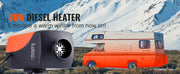 Charger l'image dans la visionneuse de galerie, Amocart 8KW Bluetooth Diesel Air Heater 12V Diesel Heater with Automatic Altitude Adjustment Diesel Parking Heater for Trailer