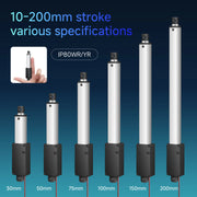Load image into Gallery viewer, Mini telescopic linear actuator small micro 6V/12V/24VDC electric linear actuator stroke range 10-200mm Stronger load capacity