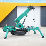 Charger l'image dans la visionneuse de galerie, Grue araignée sur chenilles télescopique personnalisée avec radiocommande hydraulique, avec fléchette à longue portée