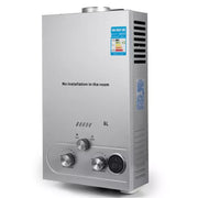 Load image into Gallery viewer, 12V Propane Water Heater for RV Camping, Portable Outdoor Shower Geyser with 2.2GPM Flow