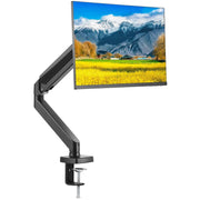 Load image into Gallery viewer, Amocart Single/ Dual/ Triple Monitor Mount for Screens Gas Spring Monitor Arm Desk Mount with C-Clamp and Grommet Mounting Base