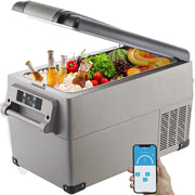 Load image into Gallery viewer, Succebuy 15-55L Portable Cooler Electric Compressor 12V/24V DC 110-240V AC Freezer Refrigerator for Home