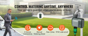 Charger l'image dans la visionneuse de galerie, Amocart WiFi Sprinkler Timer Single/Two Outlet Smart Hose Faucet Water Timer APP Control/Voice Control, IPX6 for Yard Watering