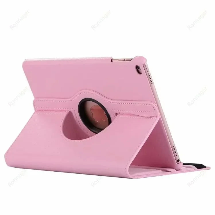Case For iPad Air2 Air1 Cover 5th 6th 7 8 9 10.2 Funda iPad A19 2026 A16 2025 Air11 2025 Pro11 9.7 2018 2017 360° Rotating Case