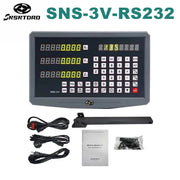 Load image into Gallery viewer, DRO readout SNS-2V/3V EDM RS232 Universal Lathe milling machine TTL AC110V/220V display FOR linear scale Rrating Ruler Encoder